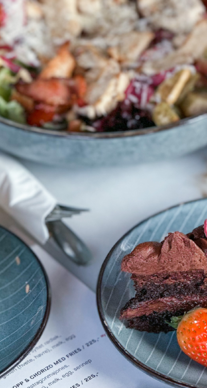 Prat over en kaffekopp